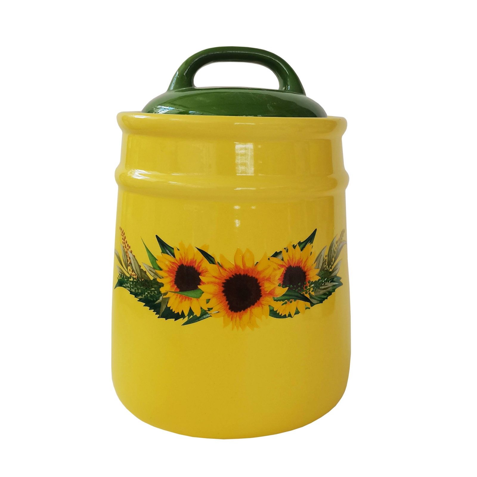 Neuetischkultur Vorratsdose Lebensmitteldose im Landhausstil 11 x 16 cm, Keramik, (Stück, 1-tlg., 1 Dose mit Deckel), Aufbewahrungsbehälter Vorratsdose