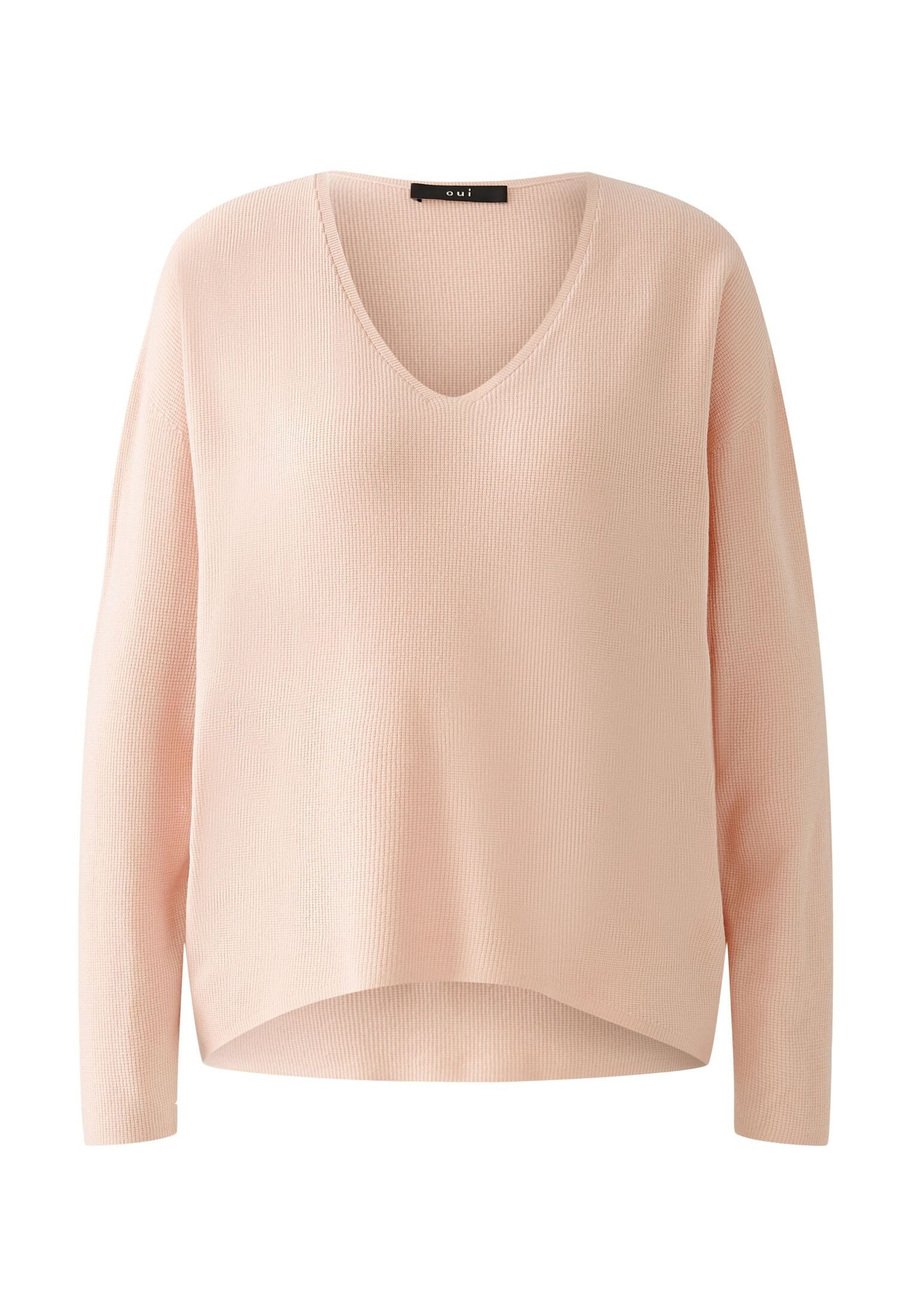 V-Ausschnitt-Pullover Pullover
