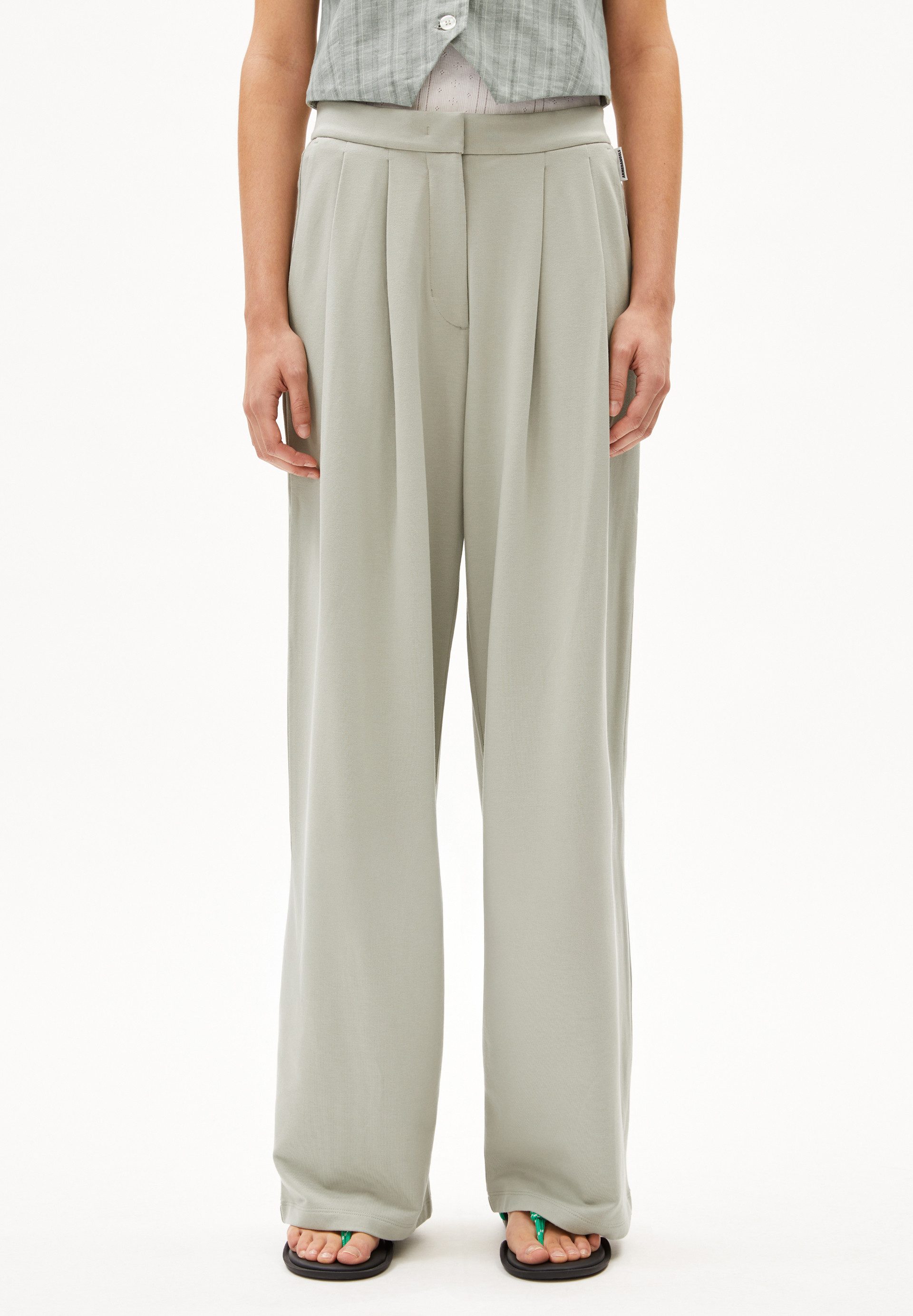 Armedangels Stoffhose LIRAA LOU WIDELEG Jerseyhose günstig online kaufen