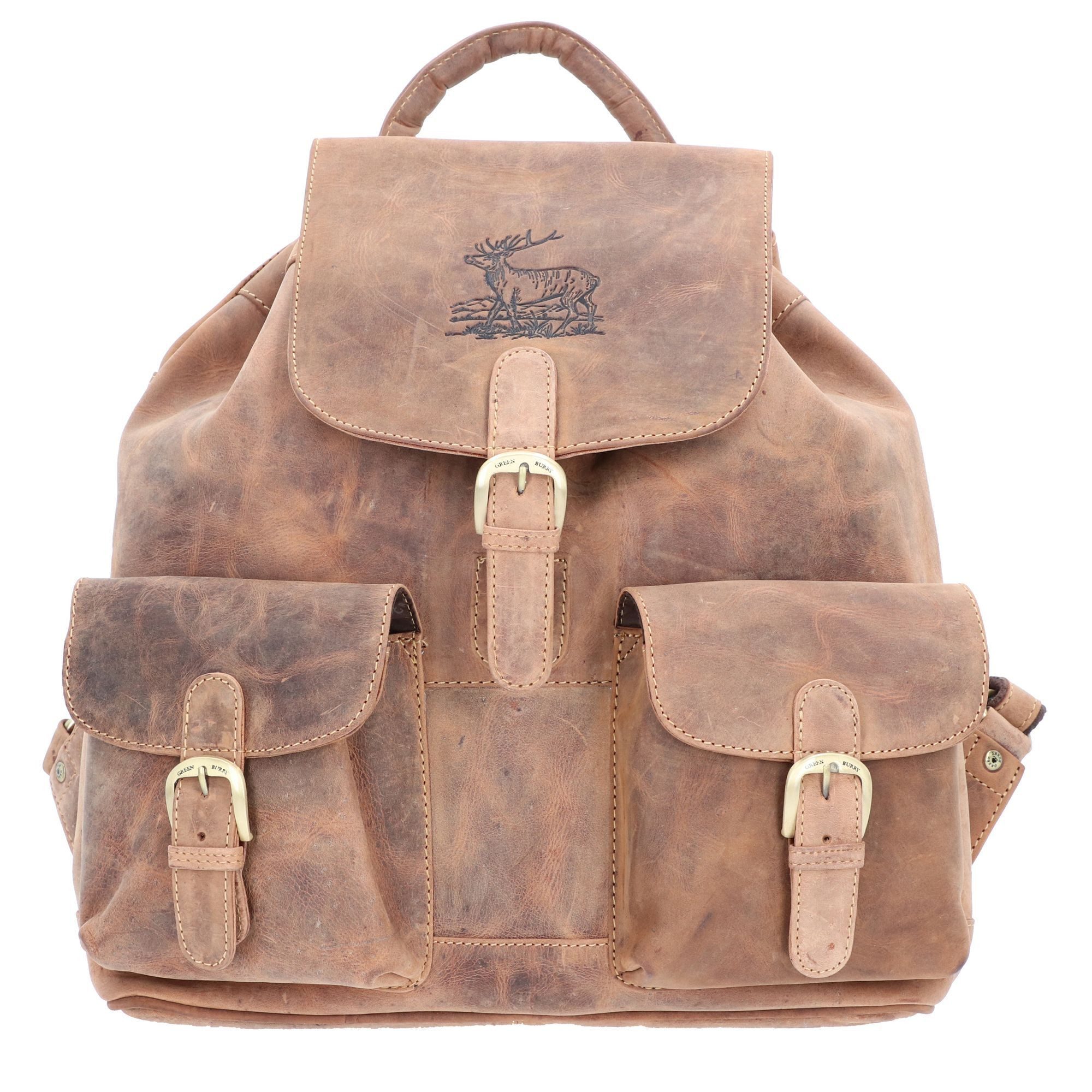 Greenburry Rucksack Vintage Original, Leder günstig online kaufen