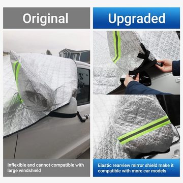 HYTIREBY Wohnmobilschutzhülle Windscreen Cover Car für Schnee, Eis, Frost, Staub, Sonne, (230 cm x 150 cm)