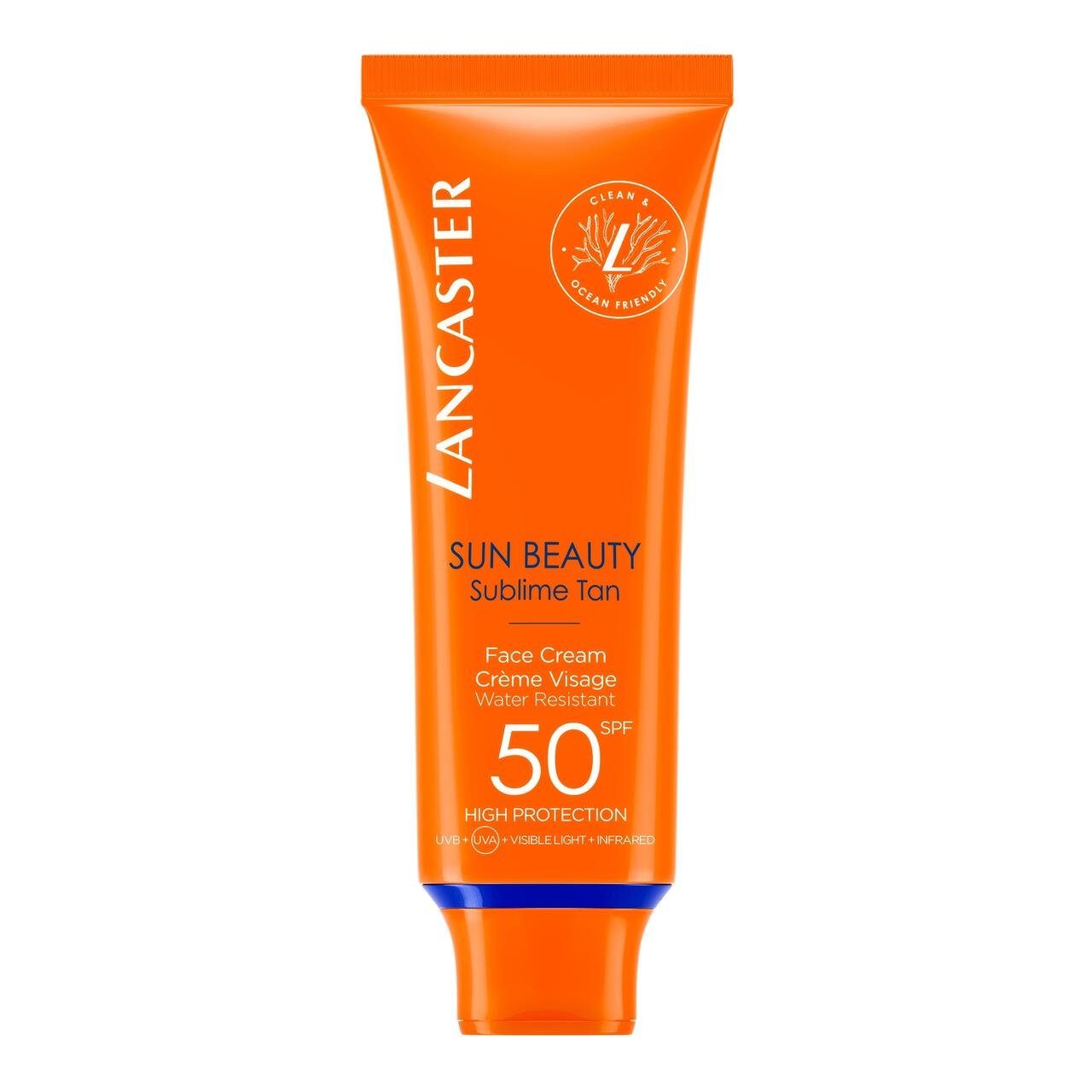 LANCASTER Sonnenschutzfluid Sun Beauty Face Cream SPF50