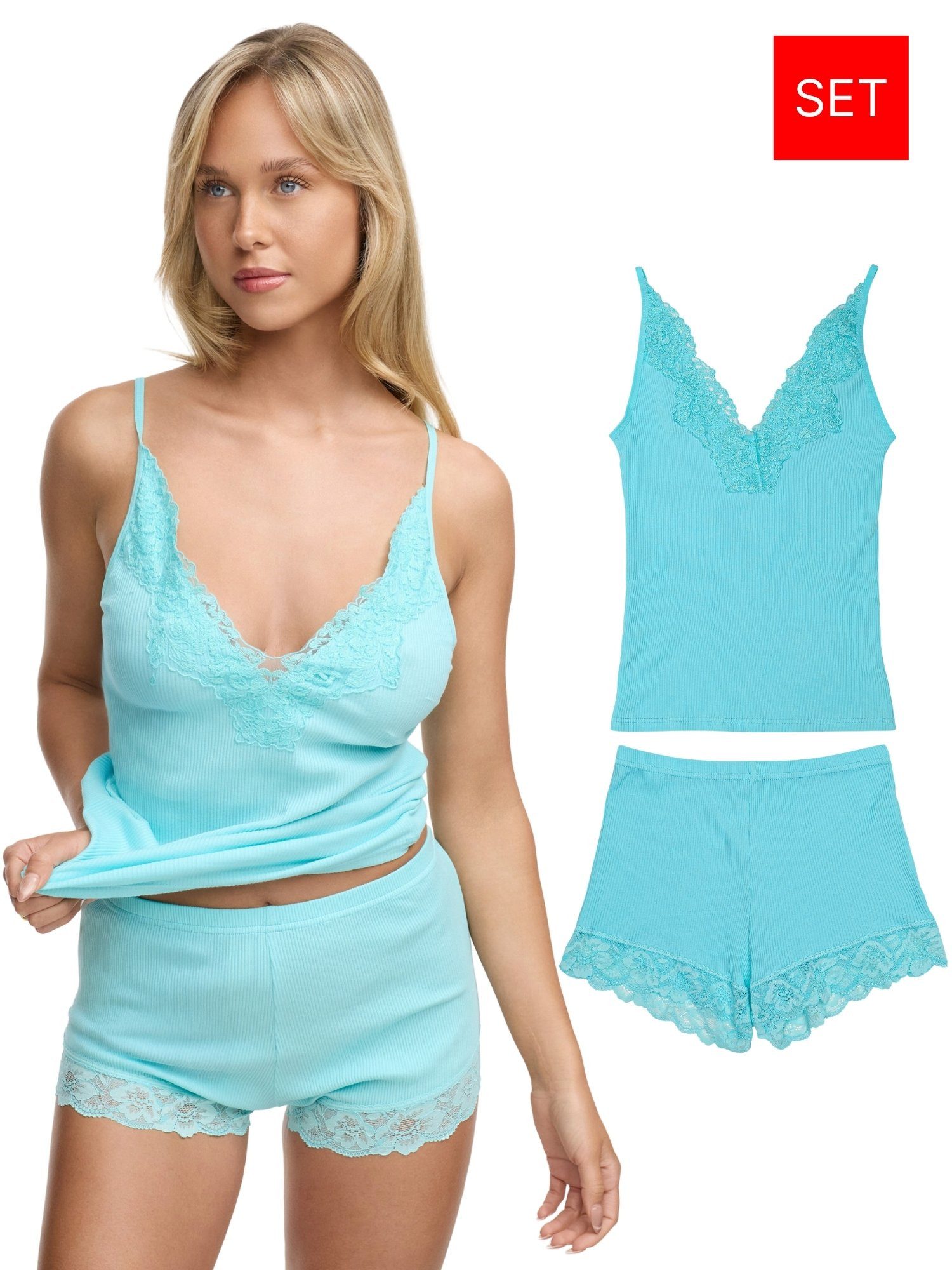 Tazzio Shorty Nachtwäsche-Set F909 (Set, 2 günstig online kaufen