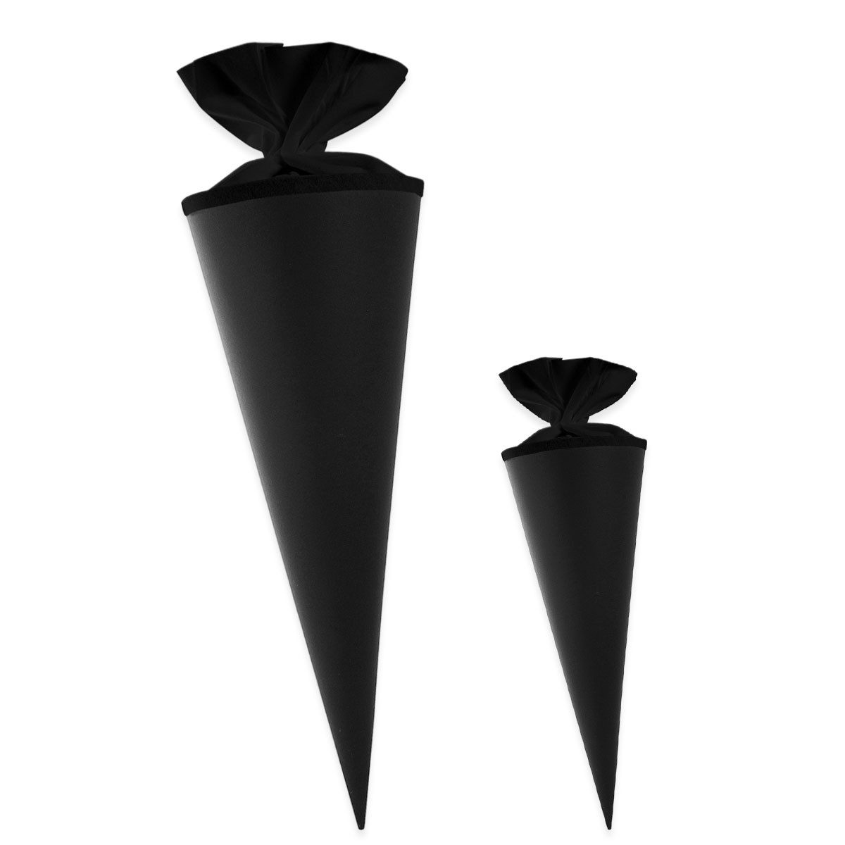 itenga Schultüte itenga Bastelschultüte 70cm und Geschwister 35cm mit Filzverschluss SC