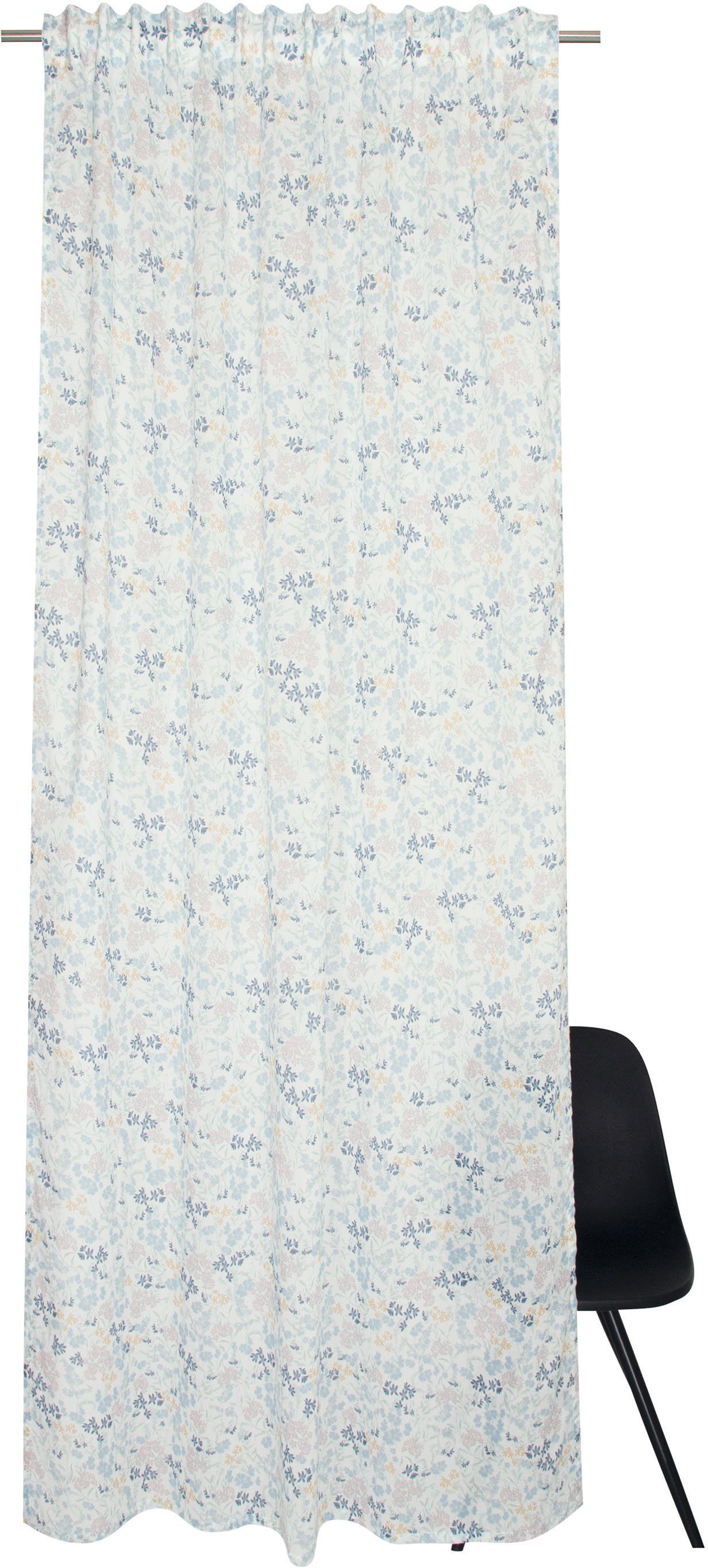 Jacquard, Vorhang aus transparent, Multifunktionsband Leyla, (1 St), Baumwolle nachhaltigerer Esprit, (BCI)
