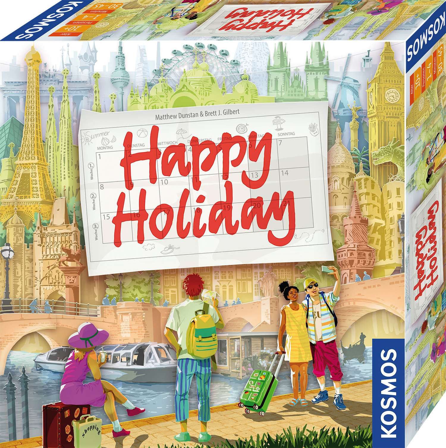 Kosmos Spiel Happy Holiday – Lustiges Familien-Kartenspiel ab 8 J.