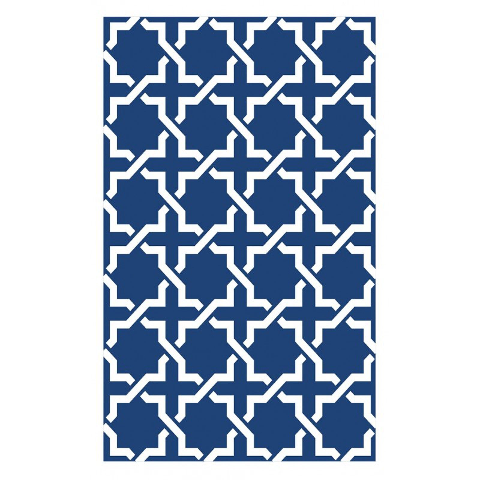 Jet-Line Outdoorteppich Garten Outdoor Teppich Modern blau 90x150 cm