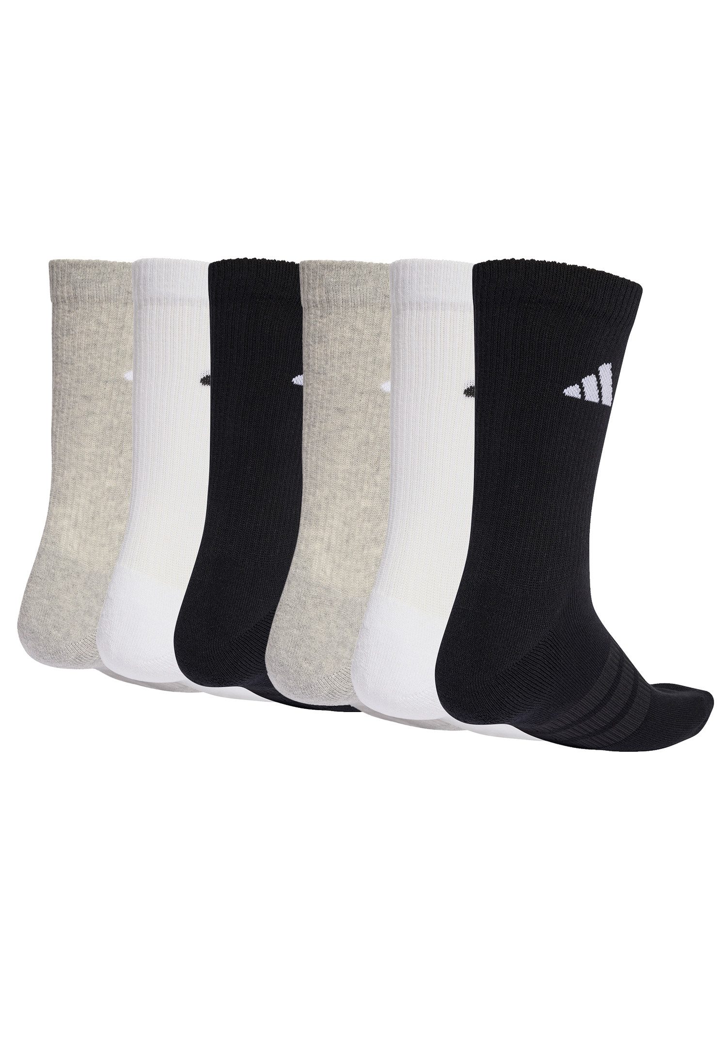 adidas Performance Socken CUSHIONED ESS CREW 6P (Packung, 6-Paar, 6er-Pack)