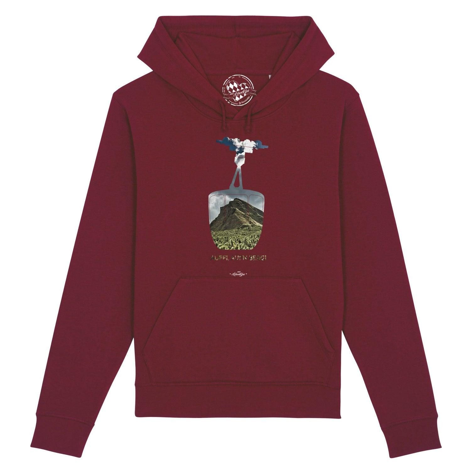 Bavariashop Hoodie Herren Hoodie "Auffi, aufn Berg! günstig online kaufen
