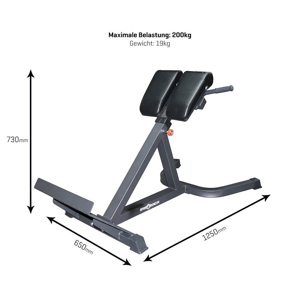 Sporttrend 24 Rückentrainer Hyperexstension / Rückentrainer