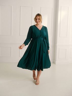 Guido Maria Kretschmer Curvy Sommerkleid Cosima (1-tlg) Drapiert/gerafft