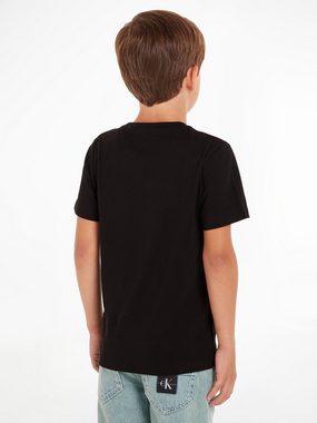 Calvin Klein Jeans T-Shirt JERSEY WAVE PRINT SS T-SHIRT Kinder bis 16 Jahre