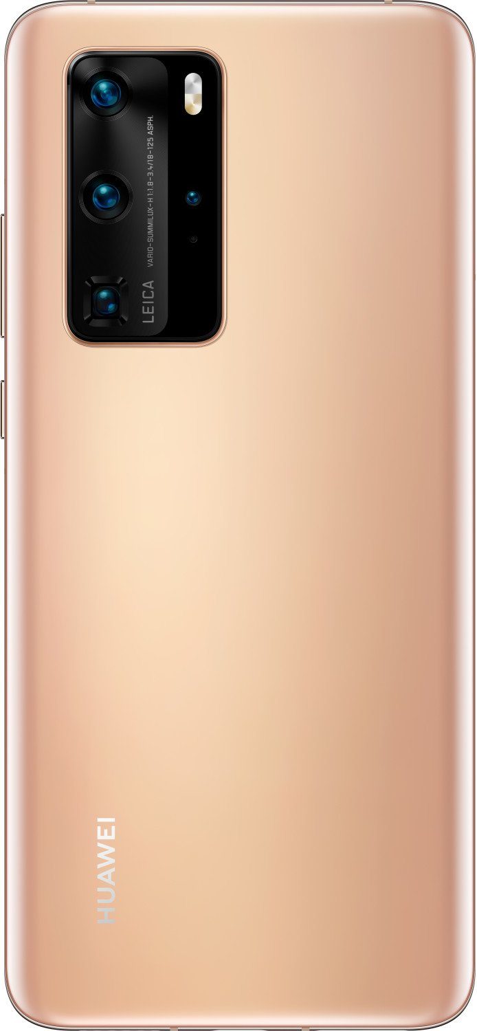Huawei P40 Pro GB (16,71 4K-Bewegtbilder Smartphone 50 ca. Nimmt in 1,7 Speicherplatz, Sekunden MP cm/6,58 Kamera, auf) 256 Zoll, mehrere
