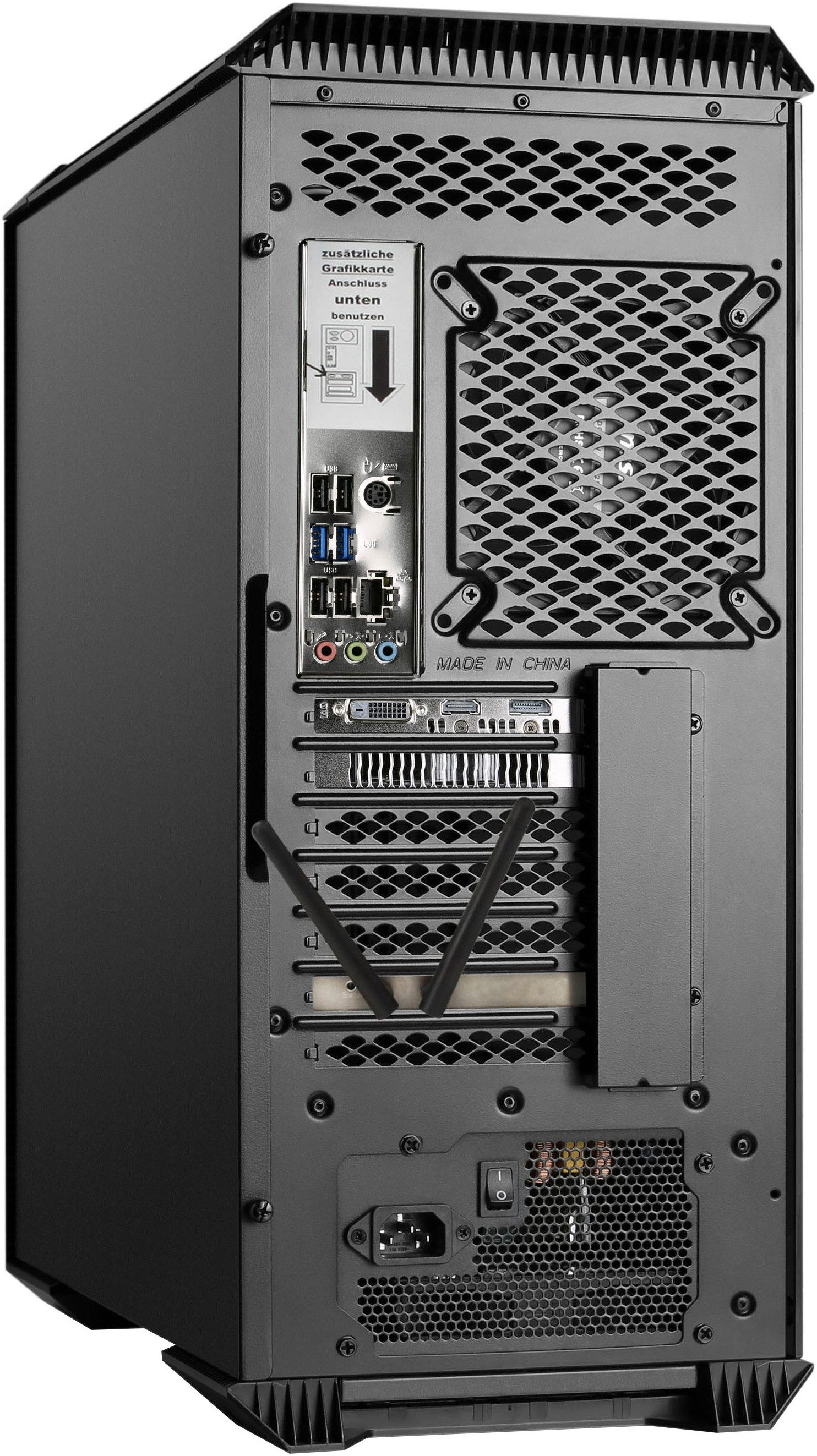 CSL HydroX V29562 MSI Dragon Advanced Edition Gaming-PC (Intel Core™ i7-14700F, GeForce RTX 3050 8GB, 16 GB RAM, 500 GB SSD, Wasserkühlung)