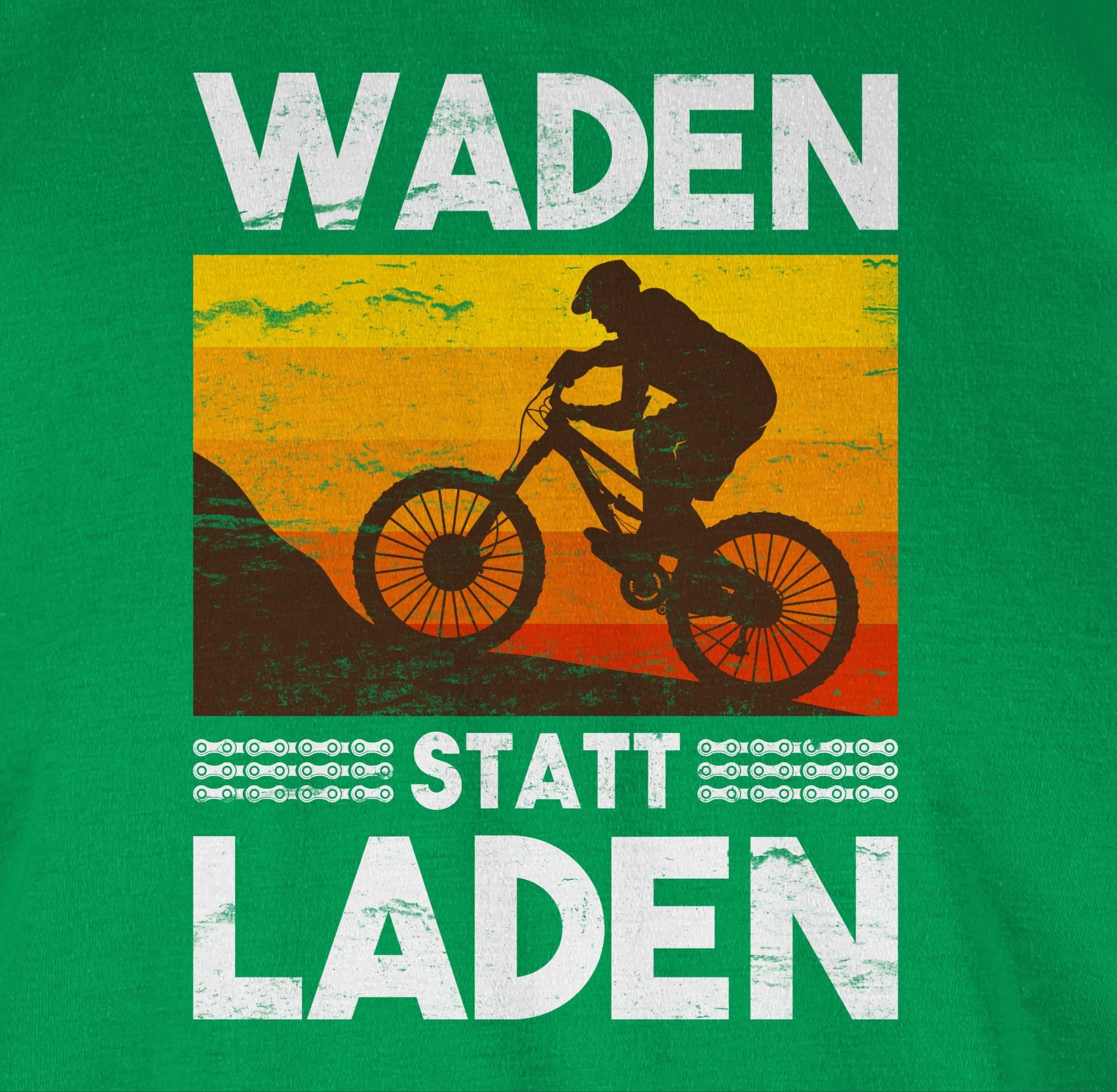03 statt T-Shirt Bekleidung Grün Radsport weiß Laden Fahrrad Waden Vintage Shirtracer
