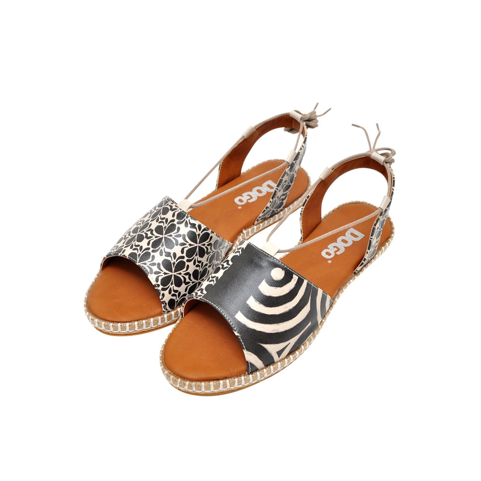 DOGO Hazel Sandale Black Damen Sandalen Sandale Handgefertigt