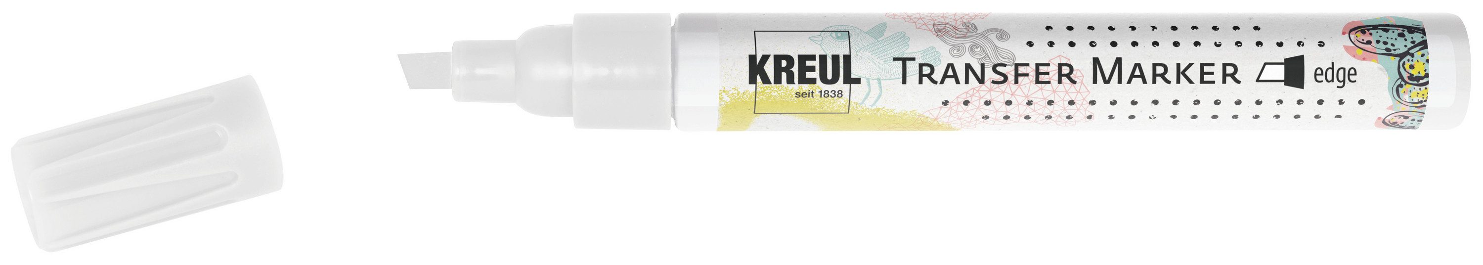 C. KREUL Transparentpapier Transfermedium-Stift Transfer Marker, Wasserfest, wischfest