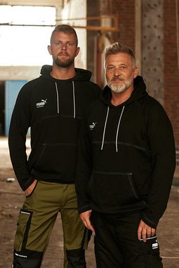 PUMA Workwear Hoodie ESSENTIALS mit Kapuze und regulierbarem Kordelzug