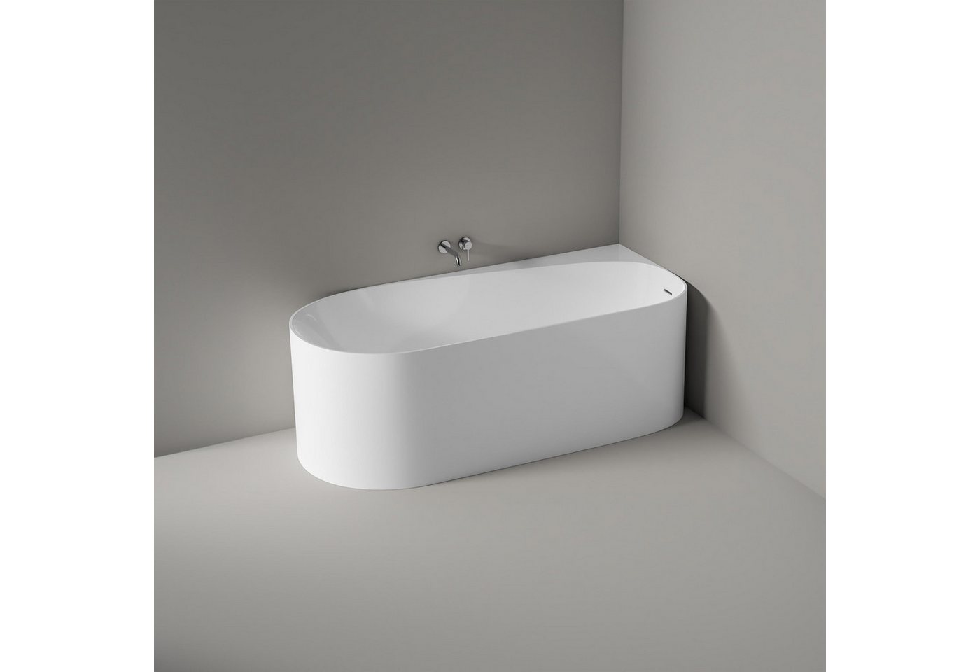 Thumbnail - Bernstein Badewanne ONDA CORNER, (Acrylbadewannen, freistehende Wanne, Acrylwanne, Sanitäracryl, Raumsparwanne, Raumspar...