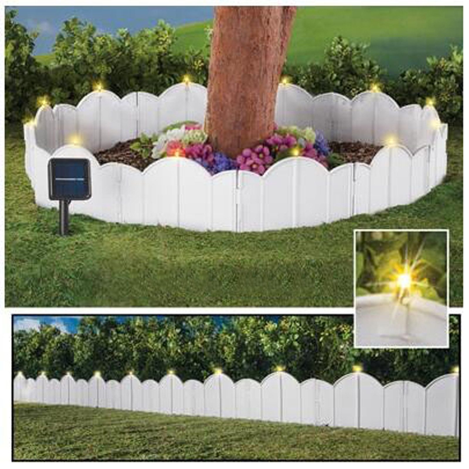 HTI-Living Beetbegrenzung Beeteinfassung 250 cm, LxH: 21x17 cm, Set, 12 Mod günstig online kaufen