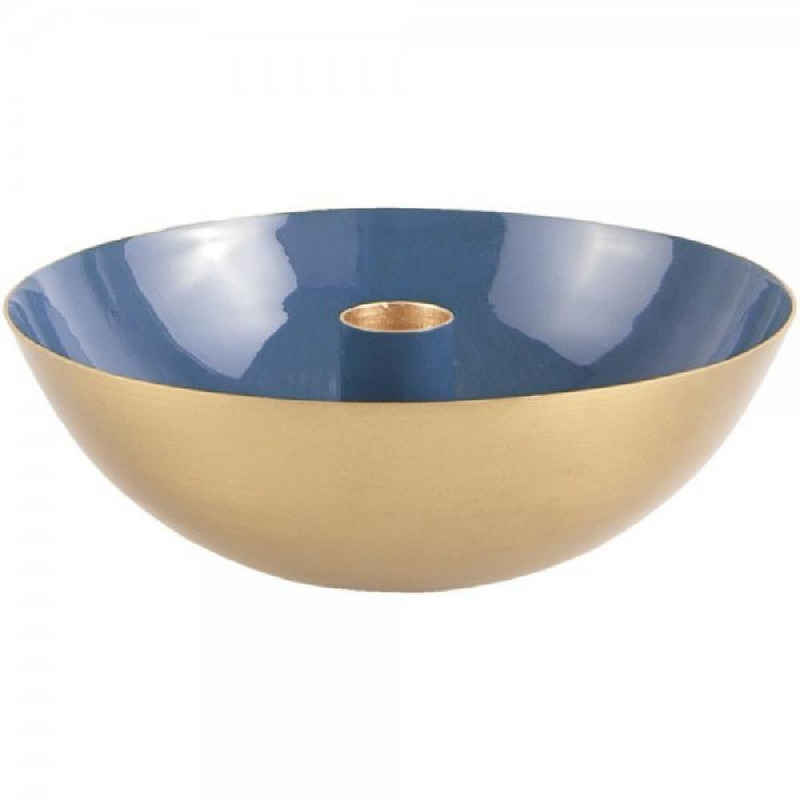 Present Time Kerzenhalter Kerzenhalter Tub Eisen emailliert Blue (Large)