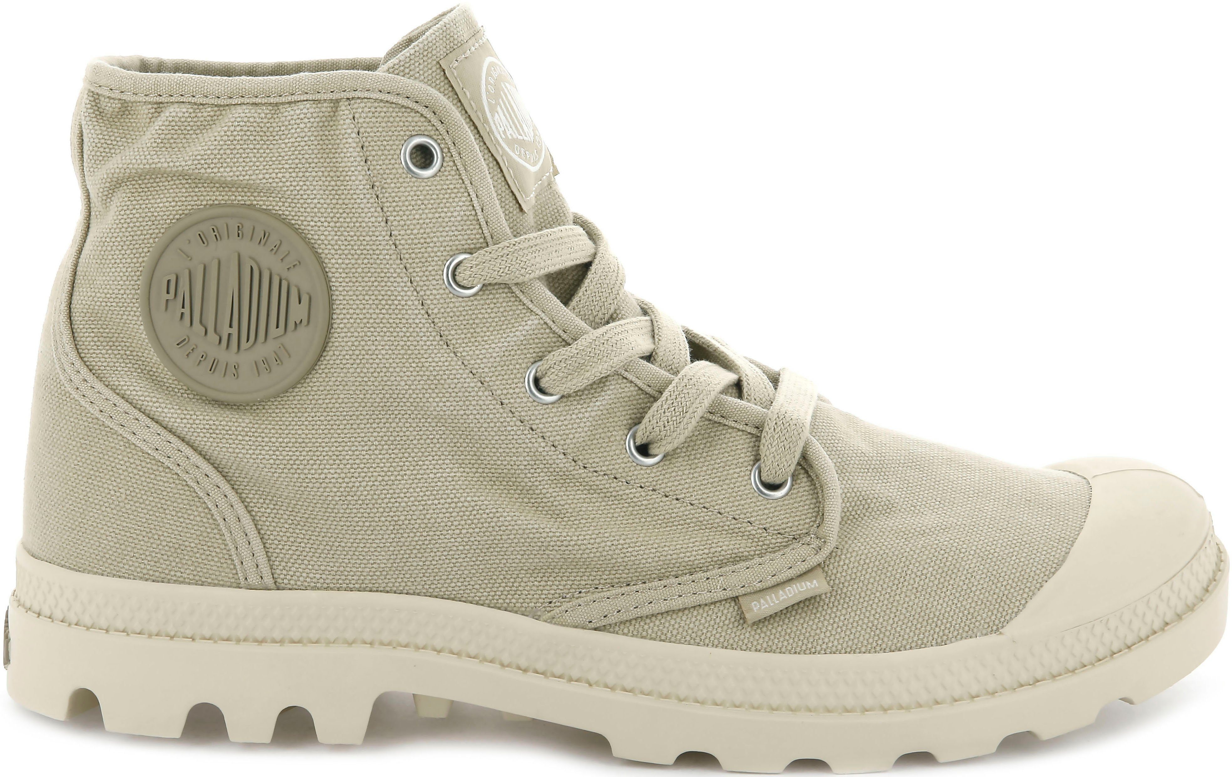 Palladium PAMPA HI W Schnürboots aus Textil günstig online kaufen