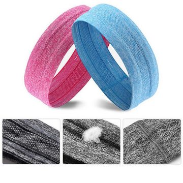cofi1453 Stirnband Elastisches Stoffstirnband für Lauffitness in verschiedenen Farben
