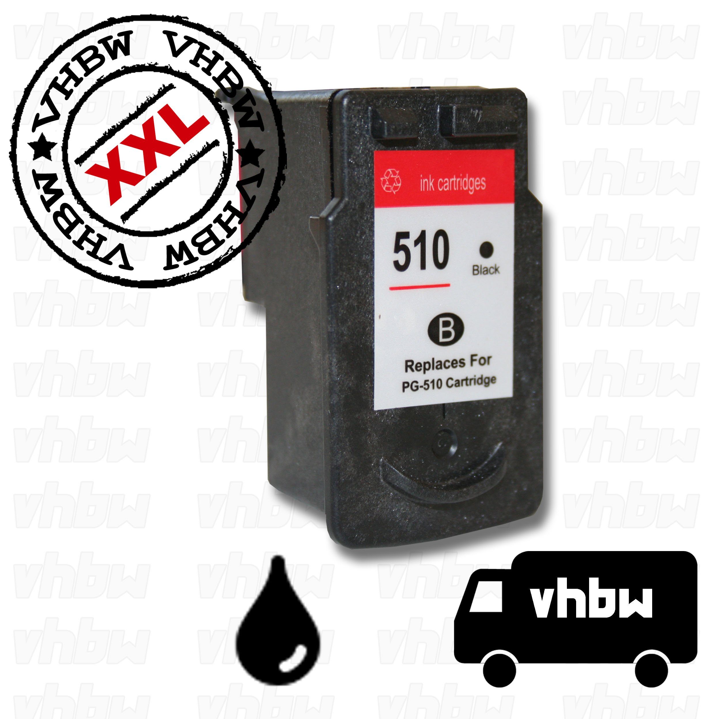 vhbw Tintenpatrone (passend für Canon Pixma MP480, MP490, MP492, MP495, MX320, MX330, MX340, MP282, MP499 Drucker & Kopierer Tintenstrahldrucker)