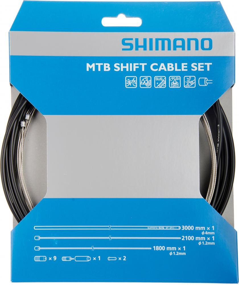 Shimano Schaltzug SHIMANO MTB Schaltzug-Set Edelstahl OT-SP41 3000 mm