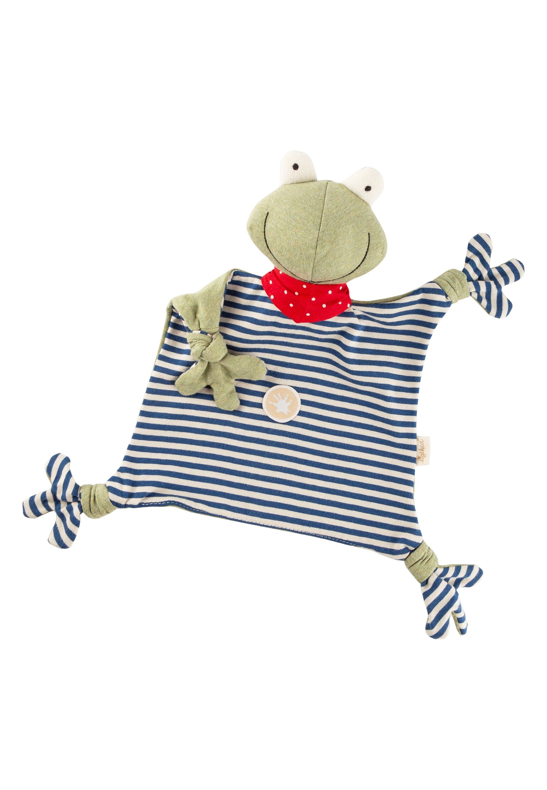Sigikid Schnuffeltuch Schnuffeltuch Frosch Baby Geschenk, (1-tlg)
