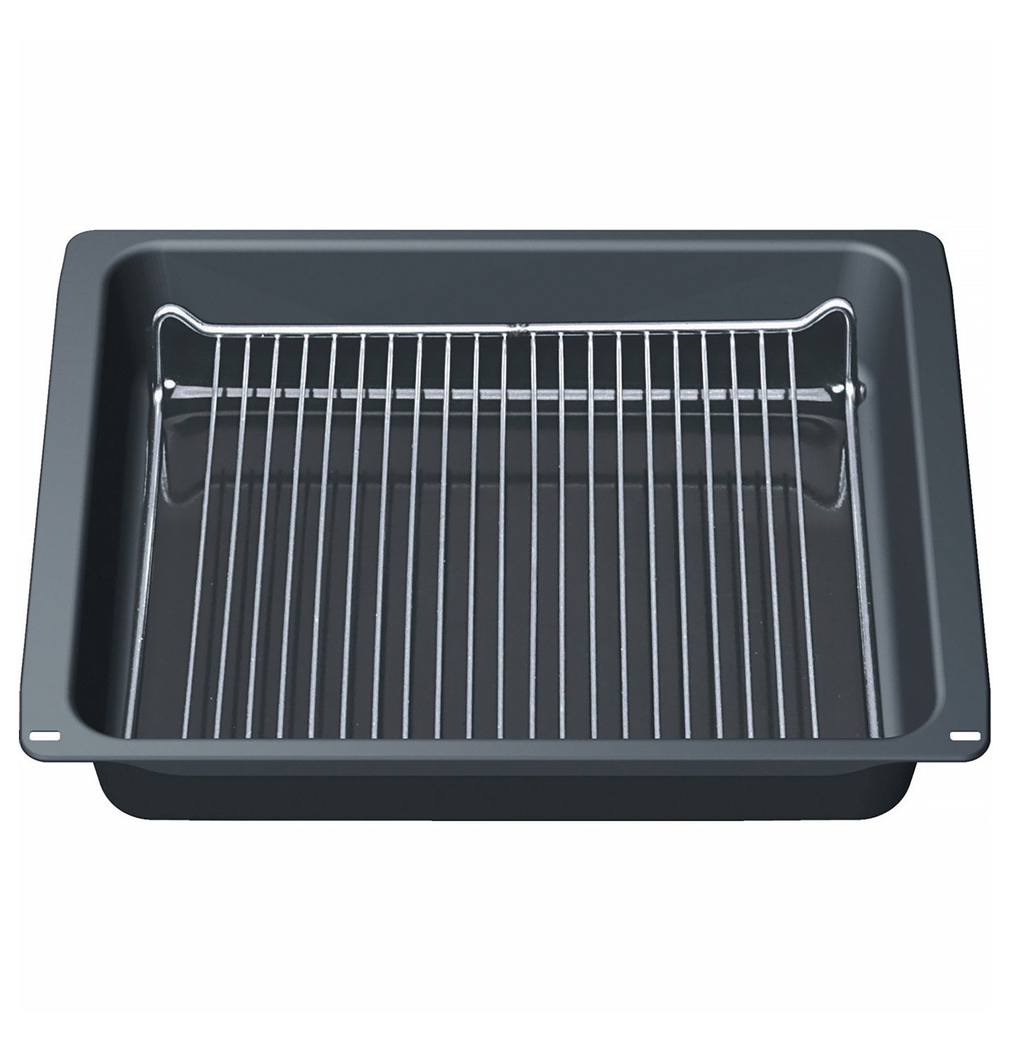 SIEMENS Backblech Profipfanne 17002738 HEZ633070 mit Einlegerost, emailliert, für Backofen