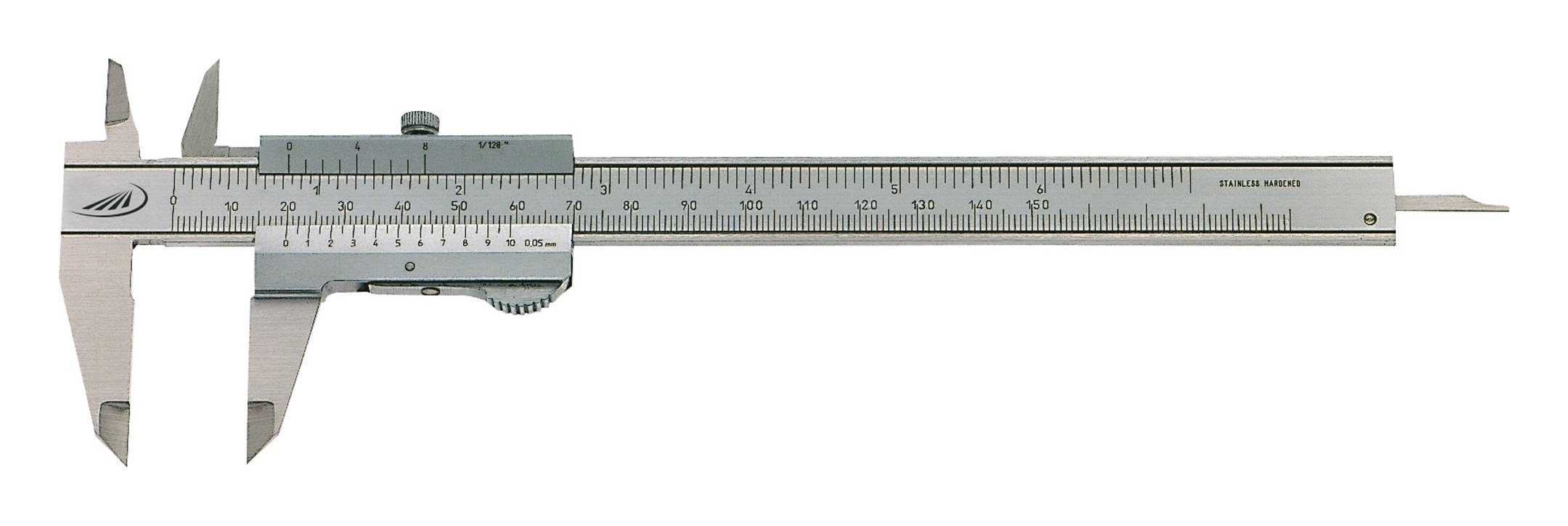 HELIOS PREISSER Messschieber, Präzisions Duofix Taschenmesser 150 mm