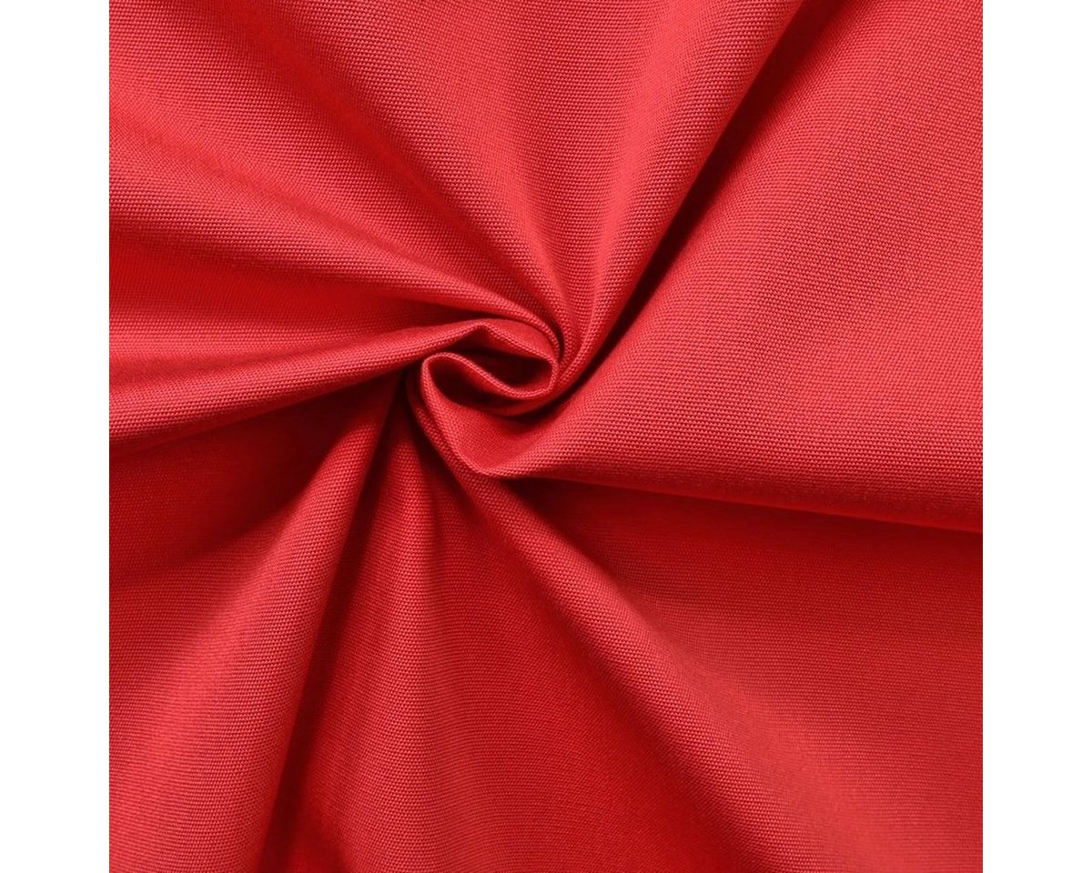 Thumbnail - Stofferia Stoff Outdoorstoff Dralon Teflon Uni Rot, Breite 160 cm, Meterware