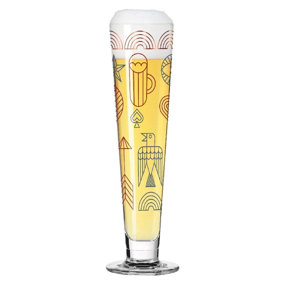 Bierglas Ritzenhoff Heldenfest Bier #15 P. Farrell H24