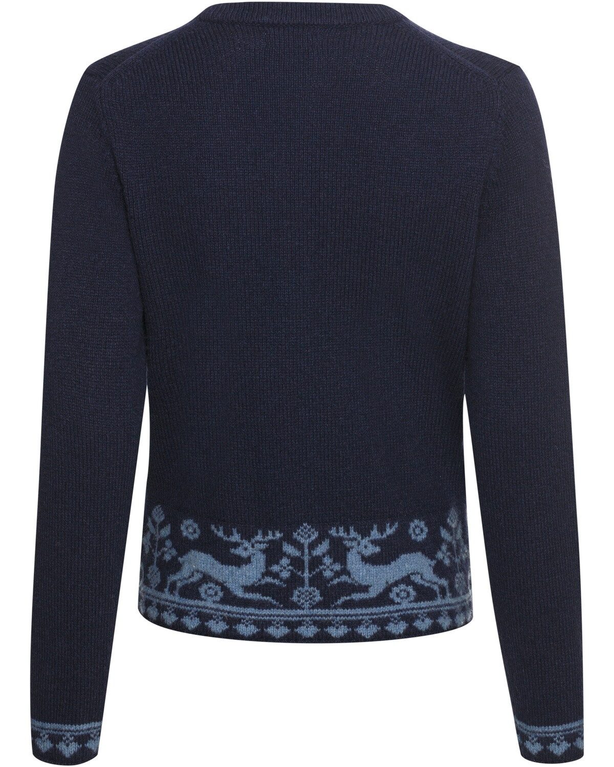 Luis Steindl Strickjacke Strickjacke mit Jacquard-Muster günstig online kaufen