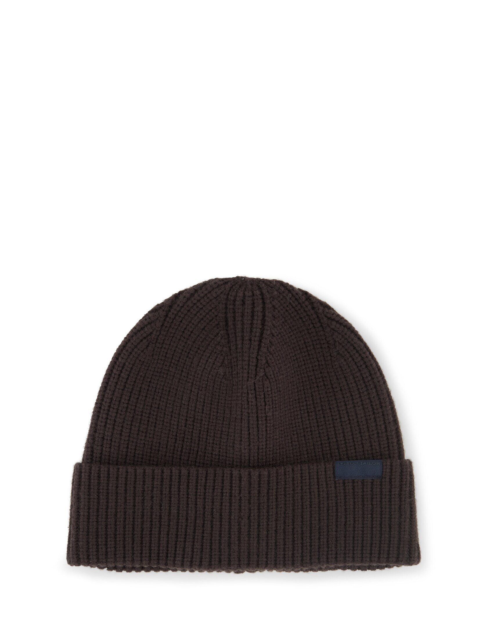TOM TAILOR Beanie Accessoire Beanie Mütze mit Logo-Label