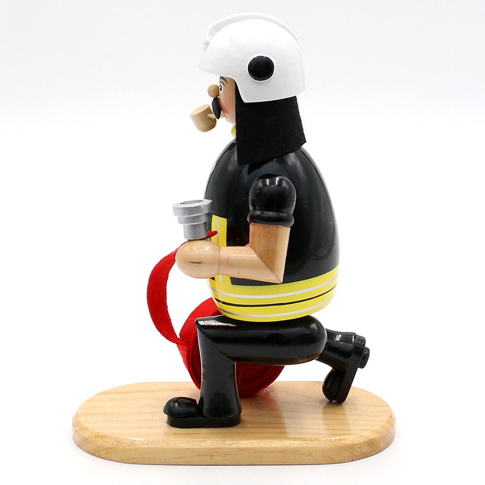 Dekohelden24 Räuchermännchen Räuchermann als Feuerwehrmann, ca. 20 cm