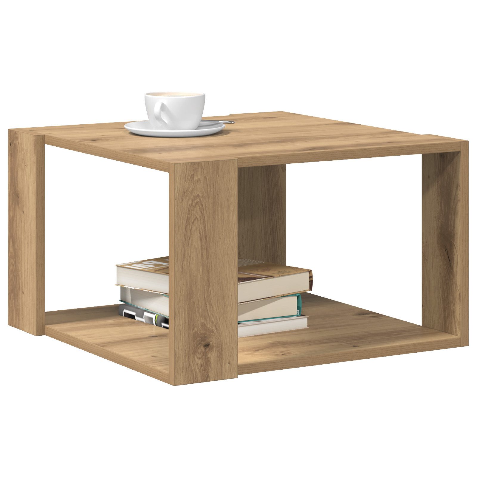 vidaXL Couchtisch Couchtisch Eiche Artisan 51,5x51,5x30 günstig online kaufen