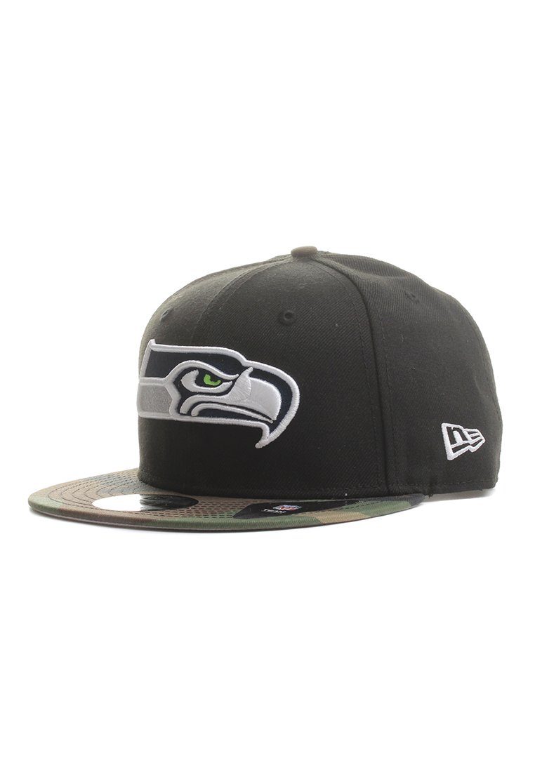 New Era Snapback Cap New Era Emea Seasea 9Fifty Snapback Cap SEATTLE SEAHAWKS Schwarz Camo