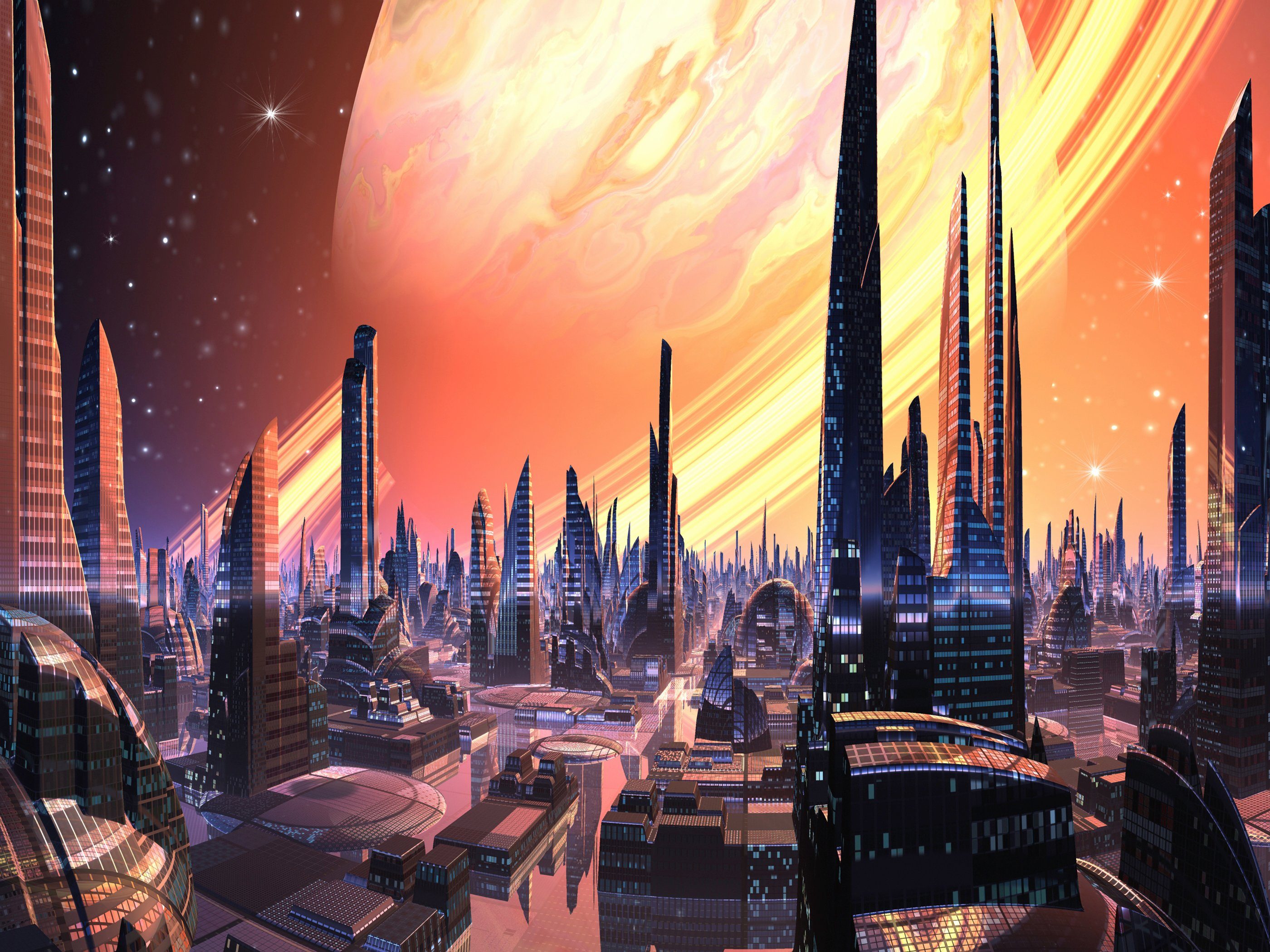 Fototapete PLANETEN-FUTURISTISCH WELTRAUM MOON GALAXIE UNIVERSUM