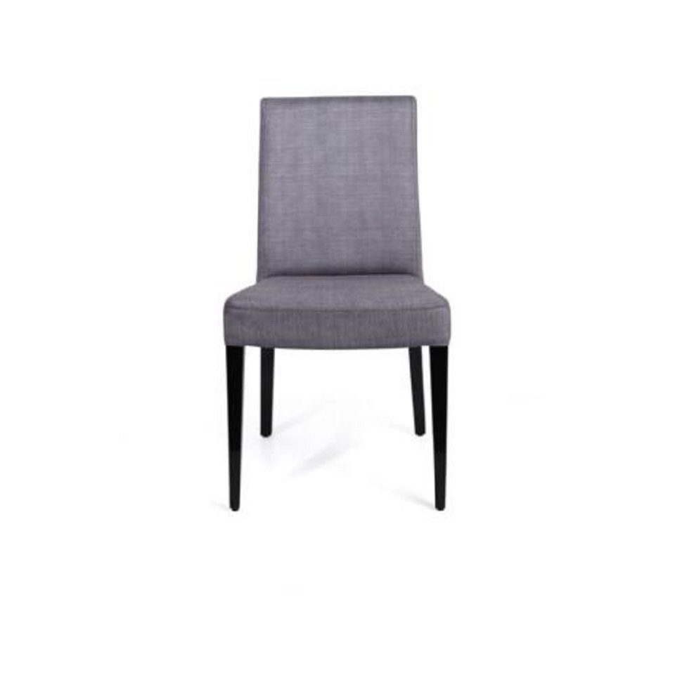 JVmoebel Stuhl Esszimmer Stuhl Luxus Stoff Massivholz Design Stühle Polster Klassisch