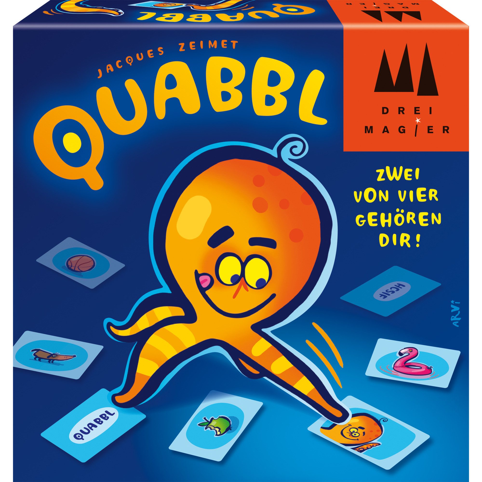 Spiel Schmidt Spiele Drei Magier: Quabbl, Kartenspiel