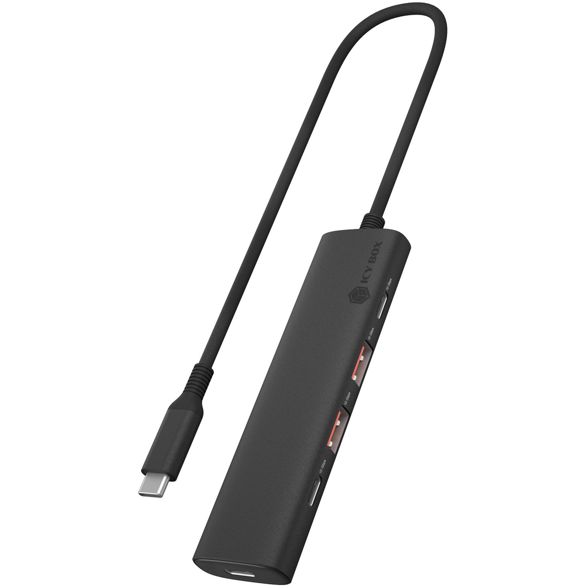 Laptop-Dockingstation ICY BOX IB-HUB1437-CPD, USB-Hub