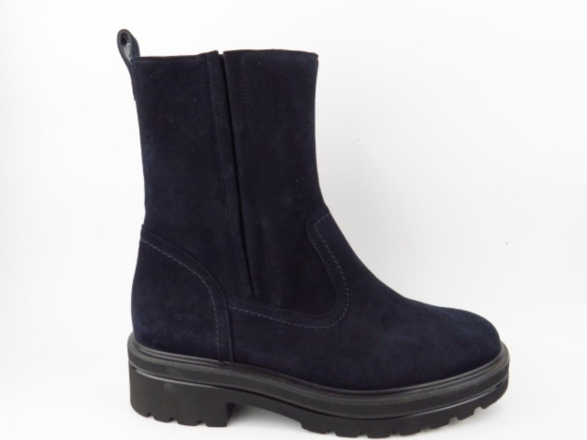 Paul Green Royal Suede schwarz Stiefelette günstig online kaufen