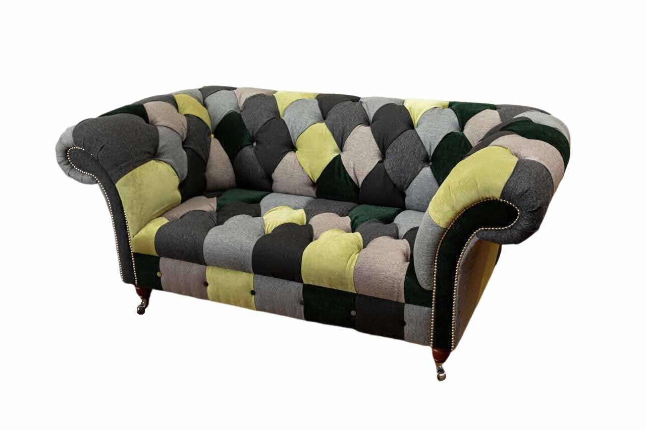JVmoebel Klassisch Wohnzimmer Sofa Couch Design Chesterfield-Sofa, Sofas Chesterfield