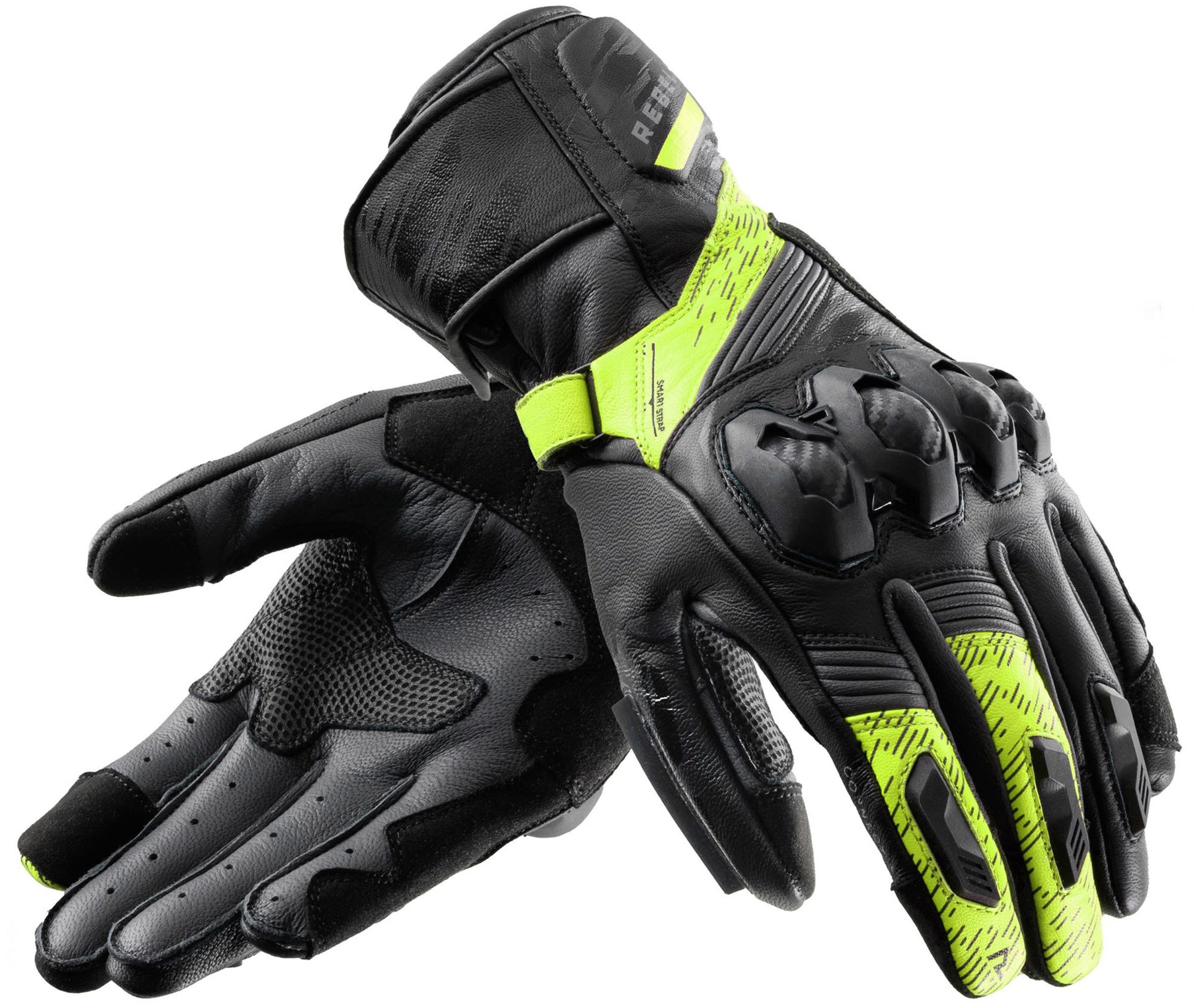 Rebelhorn Motorradhandschuhe Viper Motorrad Handschuhe Touchscreenbedienung möglich,mit Visierwischer