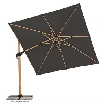 Schneider Schirme Sonnenschirm Schneider Schirme Rhodos Twist Woody Sonnenschirm 300 x 300 cm in 2