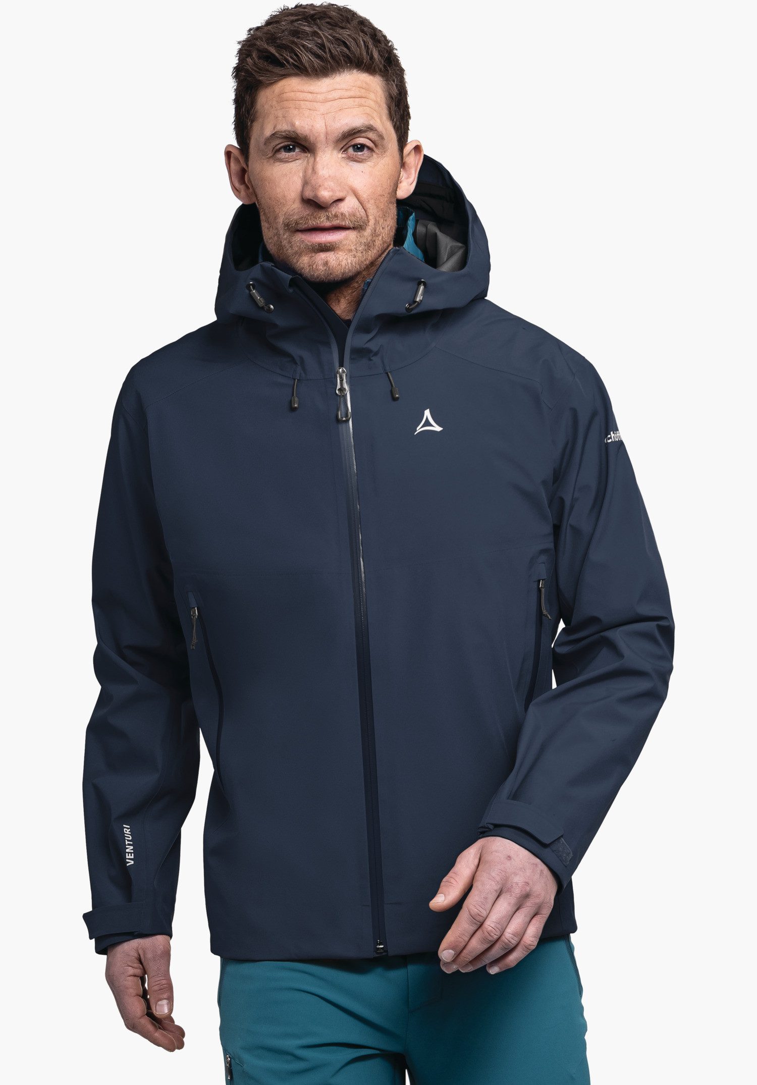 Schöffel Funktionsjacke Hiking Style Cascata MNS JKT CS verstellbare Kapuze
