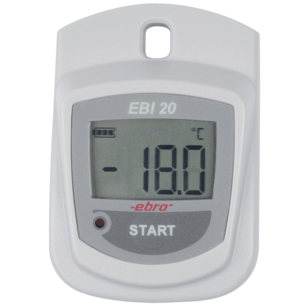 Klimamesser ebro 1601-0042-Z EBI 20-T1 Temperatur-Datenlogger Messgröße Temperatu