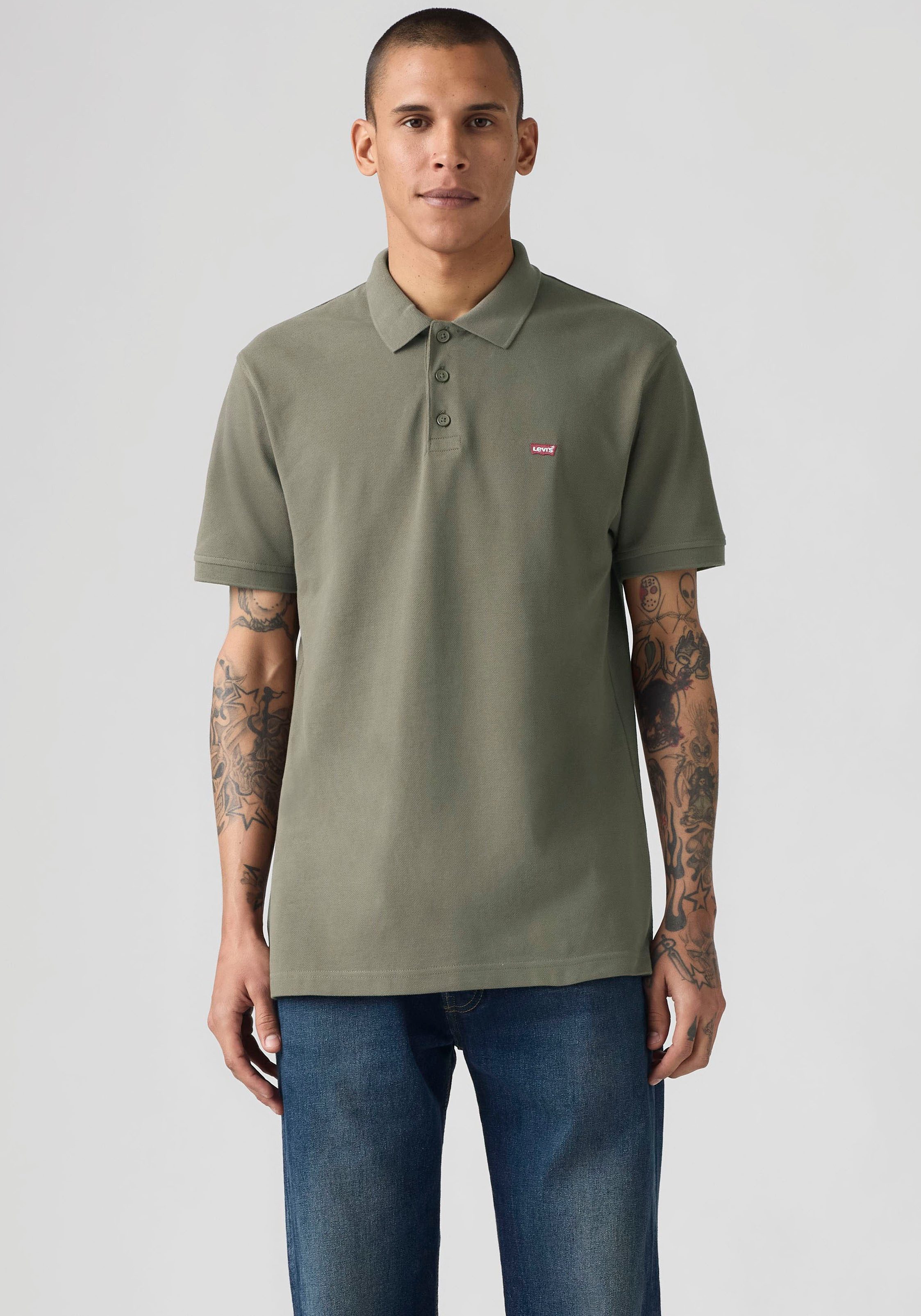 Levi's® Poloshirt LEVI'S HM POLO CLASSIC aus Piqué-Qualität